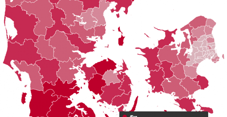 Ærø har Danmarks skæveste ejendomsvurderinger - fejl på 64 %