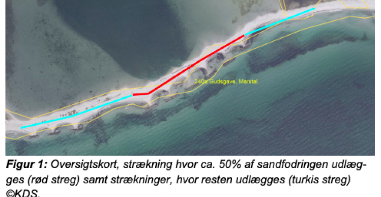 Giver tilladelse til at beskytte 750 m af Eriks Hale i Marstal