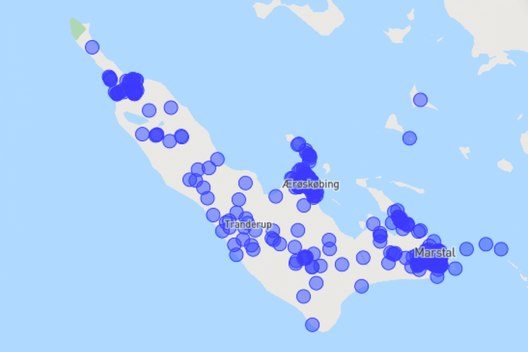 Ingen grunde til salg i Ærøskøbing og Marstal