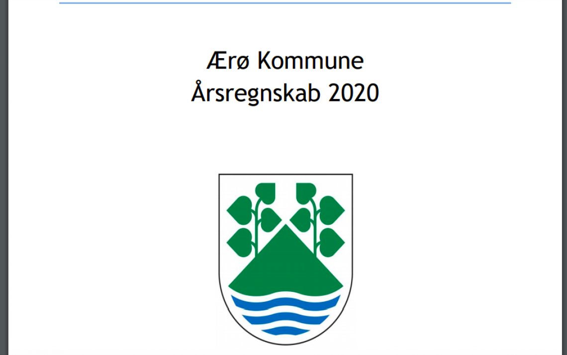 Kan ignoreres Særlig gennemse Ærø Kommune runder en 1/2 milliard der skal bruges