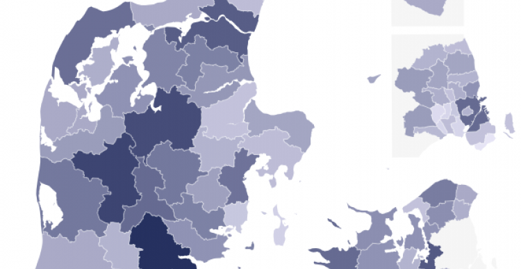 Flere skybrud i Danmark - men få på Ærø