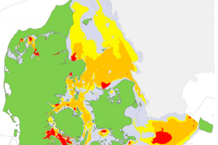 Iltsvind værst ved Ærø